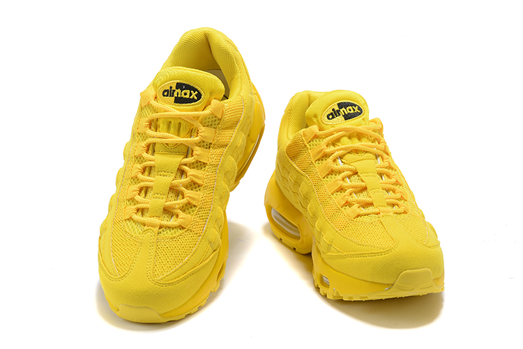 New Nike Air Max 95 All Yellow